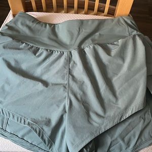 Athletic Green shorts
